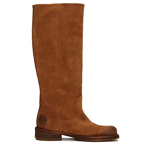 Felmini - Damen Schuhe - Verlieben Cooper A712 - Cowboy & Biker Stiefel - Echtes Leder - Braun - 40 EU Size von Felmini