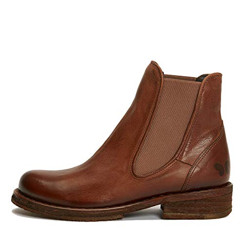 Felmini - Damen Schuhe - Verlieben Cooper C418 - Lässige Stiefeletten - Echtes Leder - Braun - 38 EU Size von Felmini