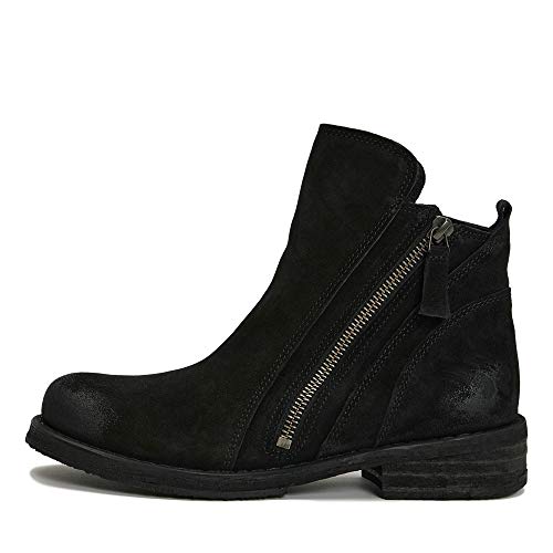 Felmini - Damen Schuhe - Verlieben Cooper C507 - Reißverschluss Stiefeletten - Echtes Leder - Schwarz - 38 EU Size von Felmini