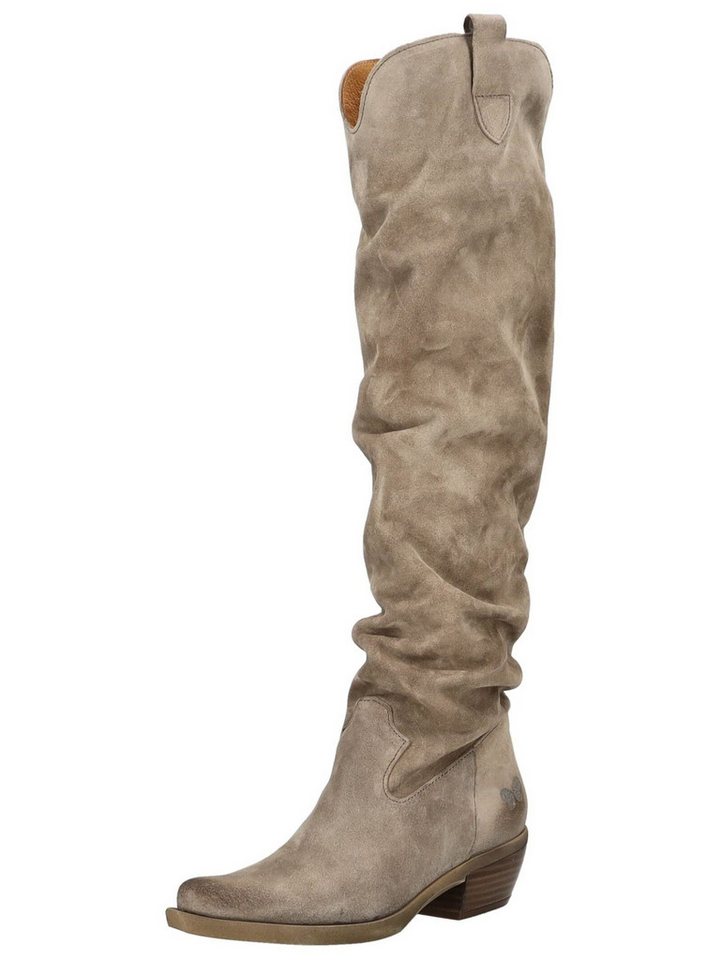 Felmini Stiefel Veloursleder . Bikerboots von Felmini