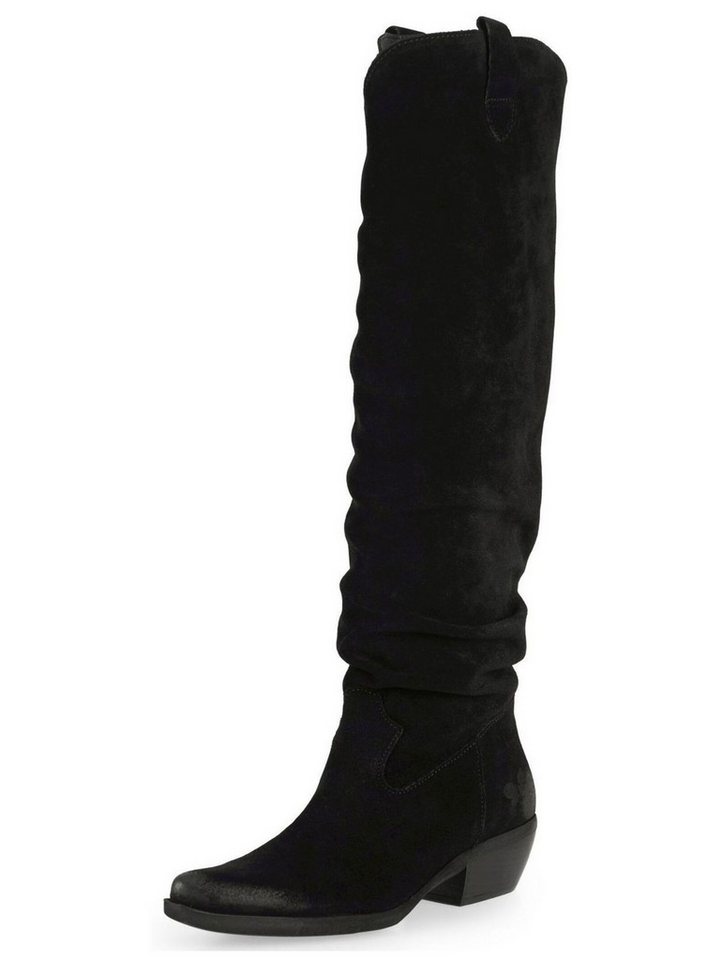 Felmini Stiefel Veloursleder . Bikerboots von Felmini