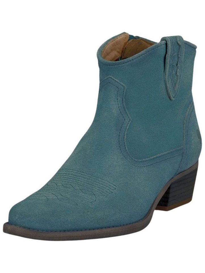 Felmini Stiefelette Veloursleder Cowboy Stiefelette Felmini Stiefelette Veloursleder Cowboy Stiefelette von Felmini