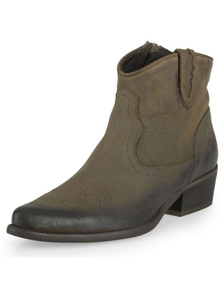 Felmini Stiefelette Veloursleder Cowboy Stiefelette Felmini Stiefelette Veloursleder Cowboy Stiefelette von Felmini