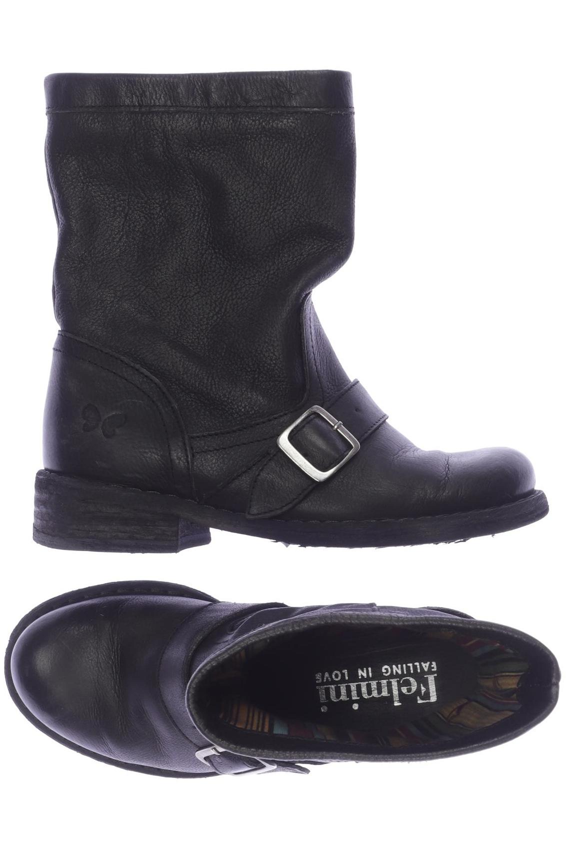 felmini Damen Stiefelette, schwarz von Felmini