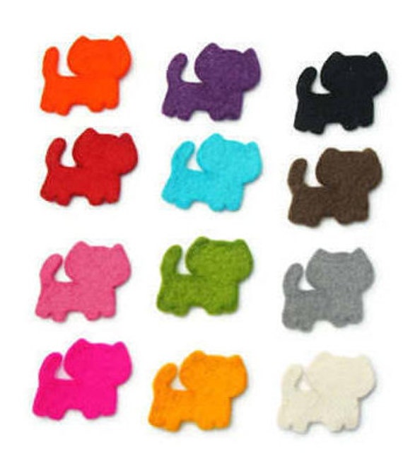 Filzform, Filz Katze, Verschönerung, Katzenform, Sterben Schnitt, Filzapplikation, Versorgung, Katze Tier von FeltMkr