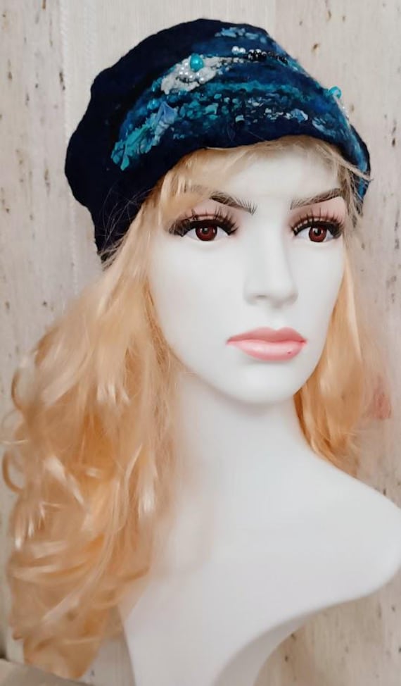Gefilzte Wärmeband, Mehrfarbige Filz Moderne Wolle Breite Farbe Nunofilz Warme Tragbare Kunst Gefilzte Wärmeband, Mehrfarbige Filz Moderne Wolle Breite Farbe Nunofilz Warme Tragbare Kunst von FeltedShop