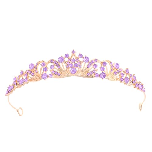 Lila Tiara Krone für Frauen Hochzeit Tiaras für Braut Prinzessin Kronen und Tiaras für Mädchen Strass Kronen für Geburtstag Halloween Cosplay Weihnachten Party Abschlussball Geschenke Lila Tiara Krone für Frauen Hochzeit Tiaras für Braut Prinzessin Kronen und Tiaras für Mädchen Strass Kronen für Geburtstag Halloween Cosplay Weihnachten Party Abschlussball Geschenke von Feltent