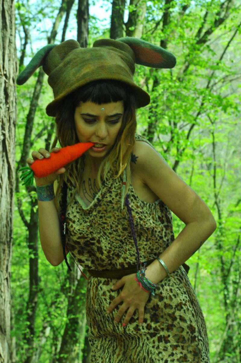 Hasenhut Filz Hut Nach Maß Cosplay Alice Im Wunderland Geschenkideen Kostümparty Design Steampunk Post Apocalyptic Ödland Ungewöhnliches Geschenk von Feltthink