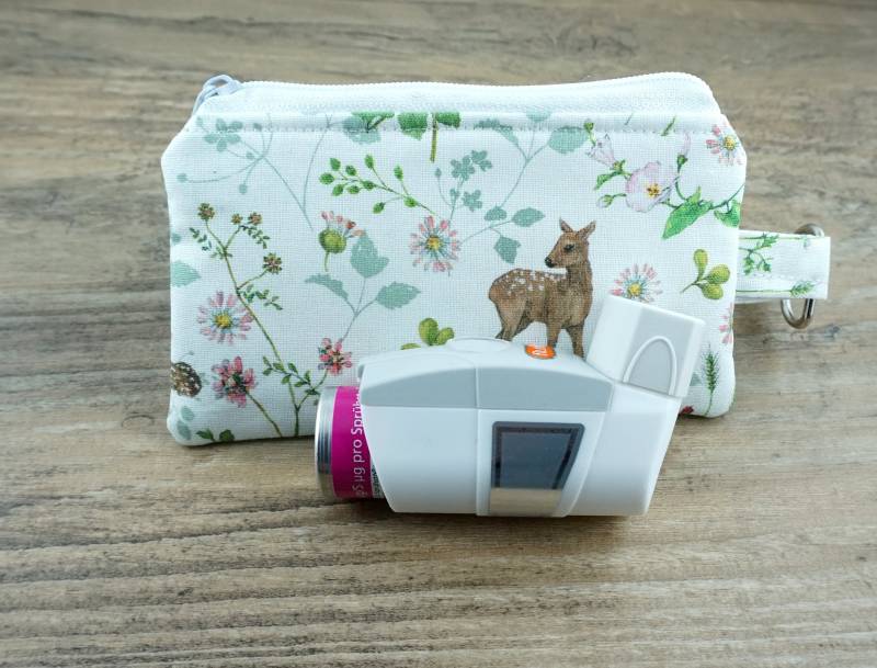 Tasche Für Asthmaspray Inhaler - Reh von FeludaraDesign
