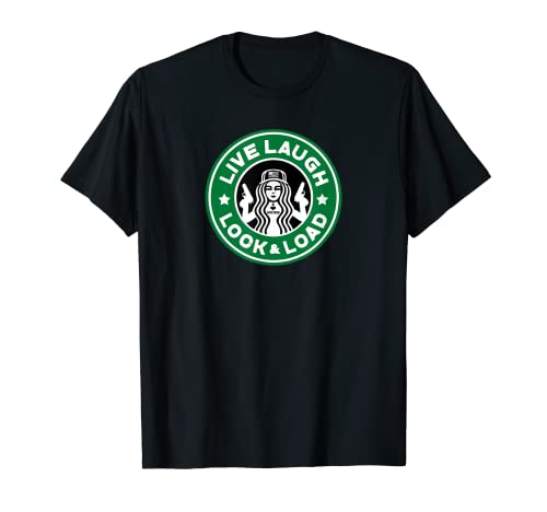 Frauen mit Waffen leben lachen Lock & Load Büchsenmacher T-Shirt Frauen mit Waffen leben lachen Lock & Load Büchsenmacher T-Shirt von Female Gun Enthusiast Clothing & Accessories