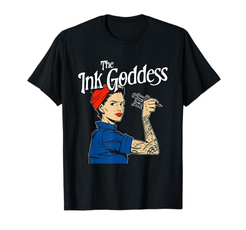 Damen Tattoo Artists Ink Goddess Damen T-Shirt von FemaleTattoo Artist Tattoo Lover Inked Accessories