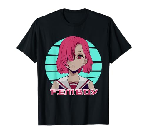 Anime Femboy Anime Crossdressing Jungen Crossdressing T-Shirt von Femboy Lover