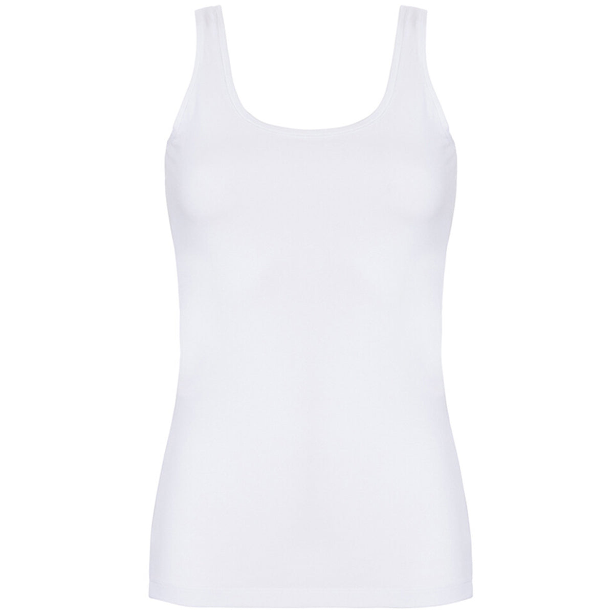 Femilet Basic Cotten Tank Oberteil, Farbe: Weiß, Größe: 36, Damen von Femilet