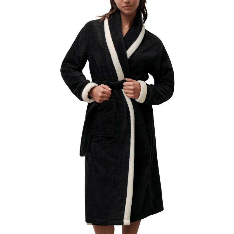Femilet Ruby Bademantel, Schwarz, Größe: 44, Damen von Femilet