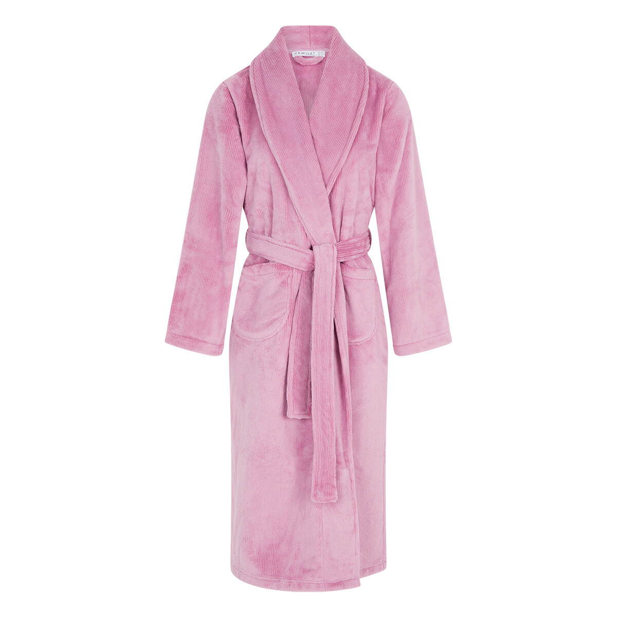 Femilet Teddy Mantel, Farbe: Rose Mauve, Größe: 38, Damen von Femilet