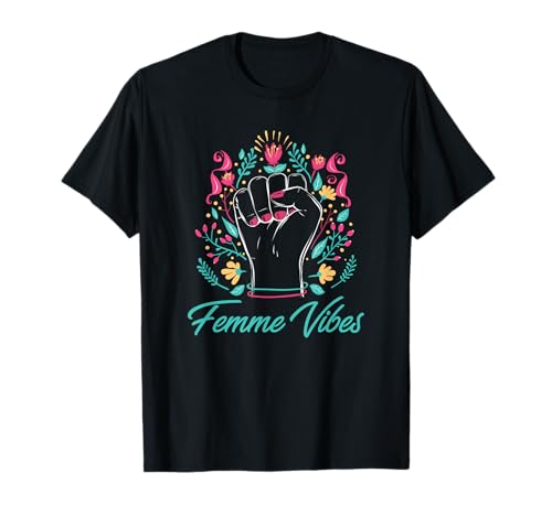Feminismus Geschenke & Ideen - Feminist T-Shirt für Damen - Schwarz, S - Klassisch geschnitten mit doppelt genähter Saum - Halbarm, Crew-Ausschnitt von Feminismus Geschenke & Ideen