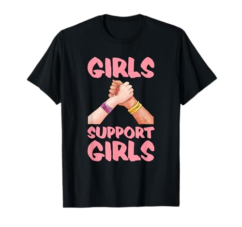 Feministin Emanzipation Feminismus - Girls Support Girls T-Shirt Feministin Emanzipation Feminismus - Girls Support Girls T-Shirt von Feminismus Geschenke & Ideen
