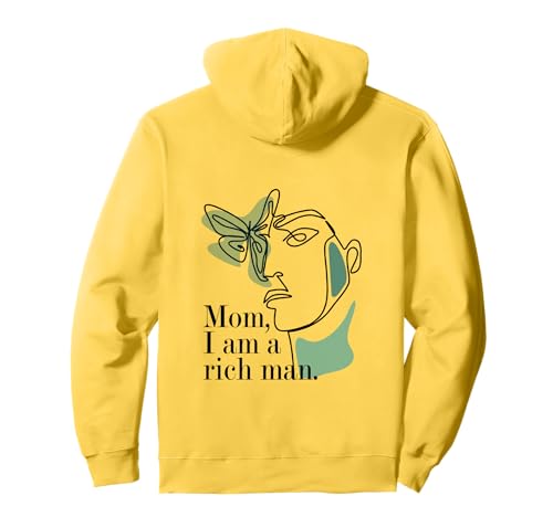 One Line Art Frau – Mom I Am A Rich Man Feminismus Pullover Hoodie One Line Art Frau – Mom I Am A Rich Man Feminismus Pullover Hoodie von Feminismus & Female Empowerment Line Art Designs