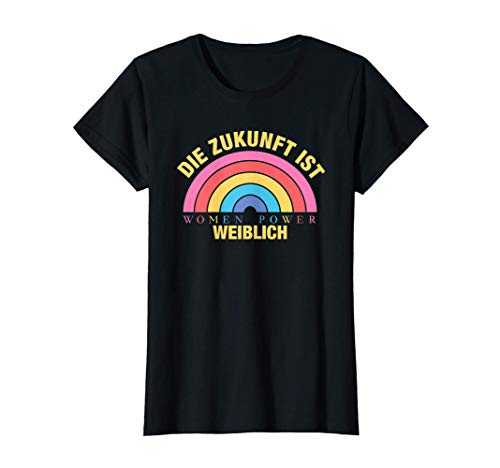 Damen Die Zukunft Ist Weiblich Women Power T-Shirt Damen Die Zukunft Ist Weiblich Women Power T-Shirt von Feminismus und Frauentag