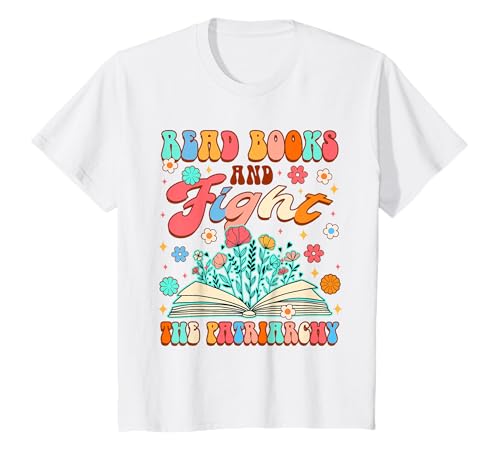 Feministische Baby Girls Power Bücher lesen & Kampf gegen das Patriarchat T-Shirt von Feminist Baby Girls Power Read Books