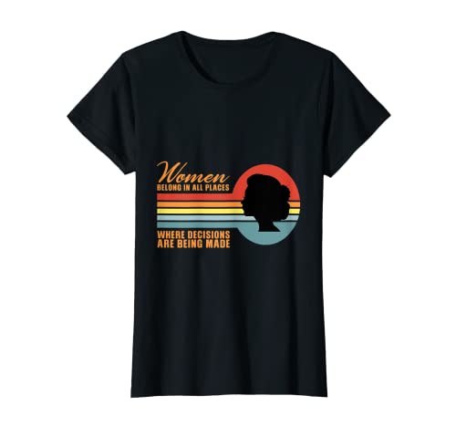 Damen Women Belong In All Places Damen-Trikot T-Shirt von Feminist Rights Design