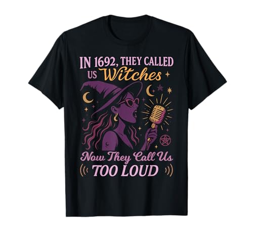 Halloween Hexe Outfit für feministische Frauen Feminismus Protest T-Shirt Halloween Hexe Outfit für feministische Frauen Feminismus Protest T-Shirt von Feminist Witch Empowerment Vintage Protest Apparel