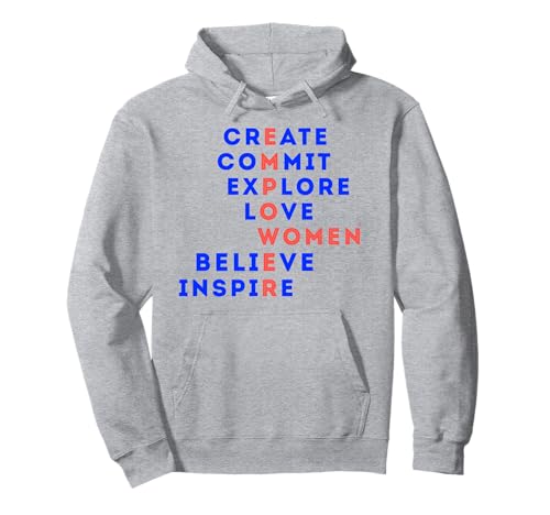 Frauen Power Empowerment Design Empower Typografie Pullover Hoodie Frauen Power Empowerment Design Empower Typografie Pullover Hoodie von Feministische Frauenrechte Empowerment Kleidung