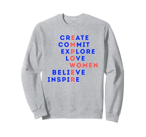 Frauen Power Empowerment Design Empower Typografie Sweatshirt Frauen Power Empowerment Design Empower Typografie Sweatshirt von Feministische Frauenrechte Empowerment Kleidung
