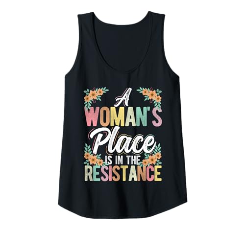 Damen Der Platz der Frau ist im Widerstand Feministischer Tank Top von Feministischer Widerstand