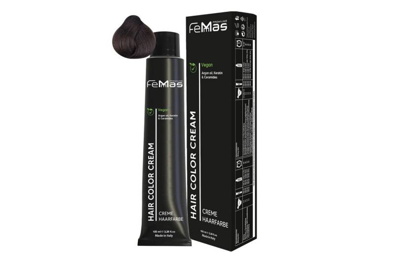 Femmas Premium Haarfarbe FemMas Hair Color 100ml Haarfarbe Dunkelblond Ultra Intensiv 6.00 von Femmas Premium