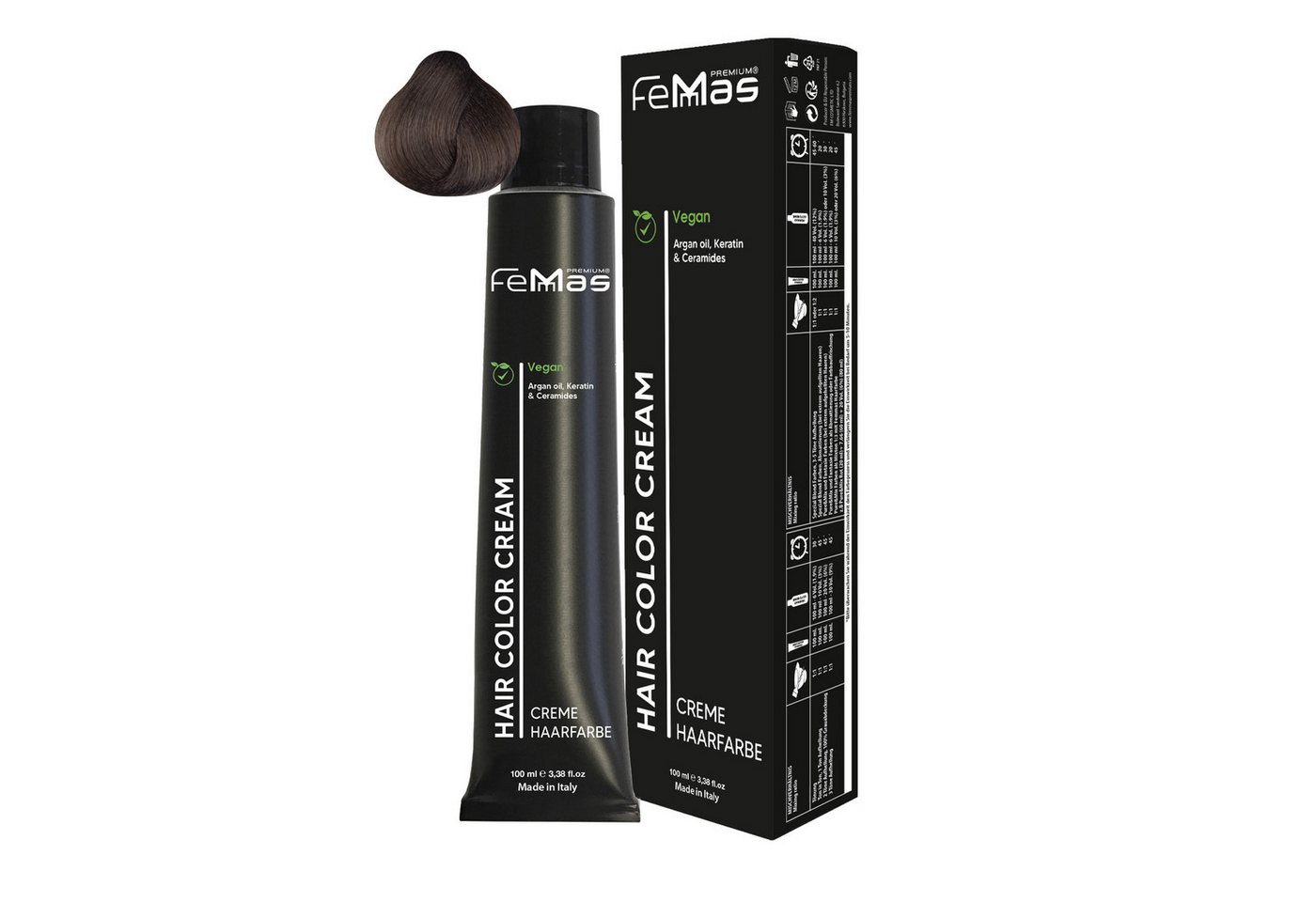 Femmas Premium Haarfarbe FemMas Hair Color 100ml Haarfarbe Mittelblond Ultra Intensiv 7.00 Femmas Premium Haarfarbe FemMas Hair Color 100ml Haarfarbe Mittelblond Ultra Intensiv 7.00 von Femmas Premium
