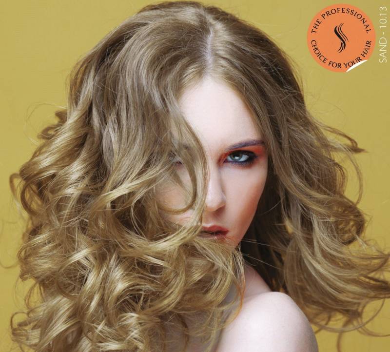 Femmas Premium Haarfarbe FemMas Hair Color Cream 100ml Haarfarbe Hell Lichtblond Lime 10.13 von Femmas Premium