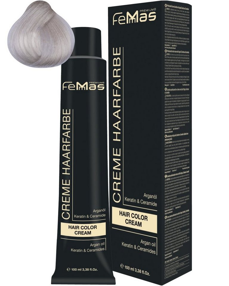 Femmas Premium Haarfarbe FemMas Hair Color Cream 100ml Superaufheller Ultra Asch 901 S von Femmas Premium