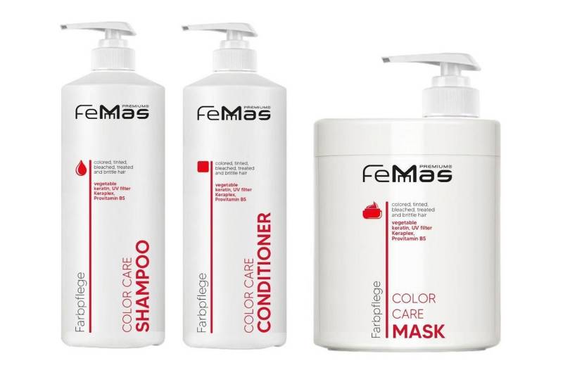 Femmas Premium Haarpflege-Set Femmas Color Care Haarpflege Set XL von Femmas Premium