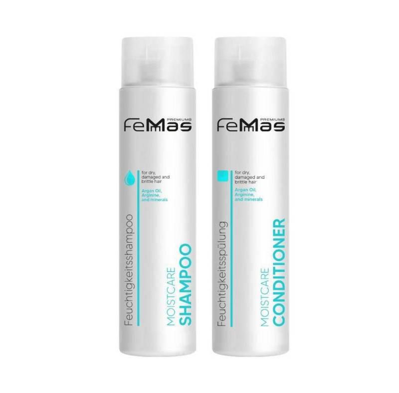 Femmas Premium Haarpflege-Set Femmas Moistcare Shampoo & Conditioner Bundle von Femmas Premium