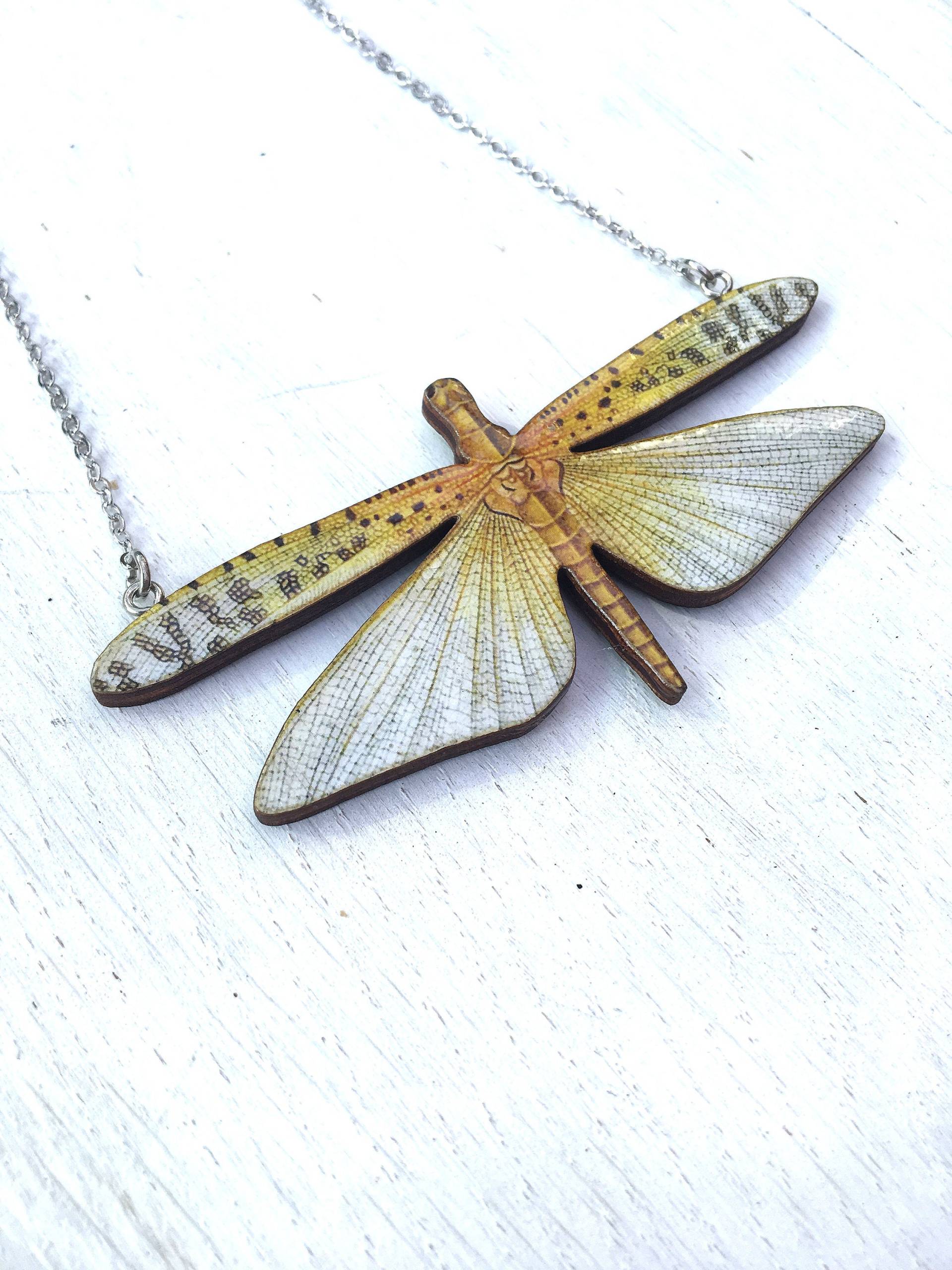 Libelle Halskette, Eintagsfliege von FenandCo