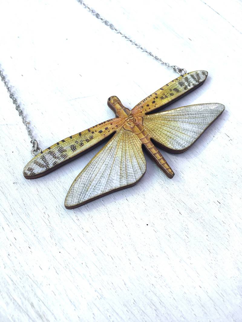 Libelle Halskette, Eintagsfliege Libelle Halskette, Eintagsfliege von FenandCo
