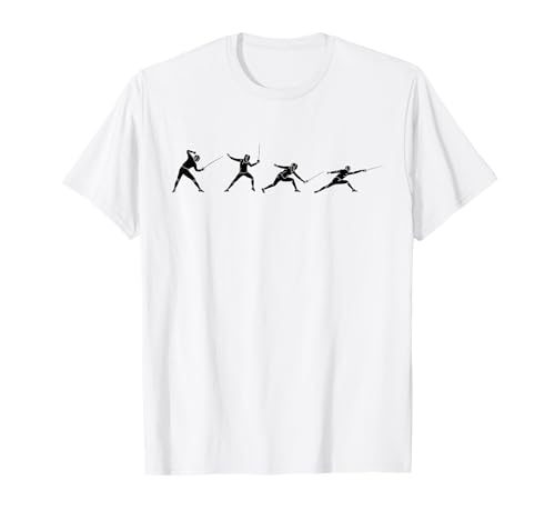 Fencing Apparel Fechter T-Shirt, Herren, Weiß, S, Kurzarm, Klassische Passform, Polyester 100%, Einfarbig, Crew-Ausschnitt, Klein, Regulär, EU Fencing Apparel Fechter T-Shirt, Herren, Weiß, S, Kurzarm, Klassische Passform, Polyester 100%, Einfarbig, Crew-Ausschnitt, Klein, Regulär, EU von Fencing apparel