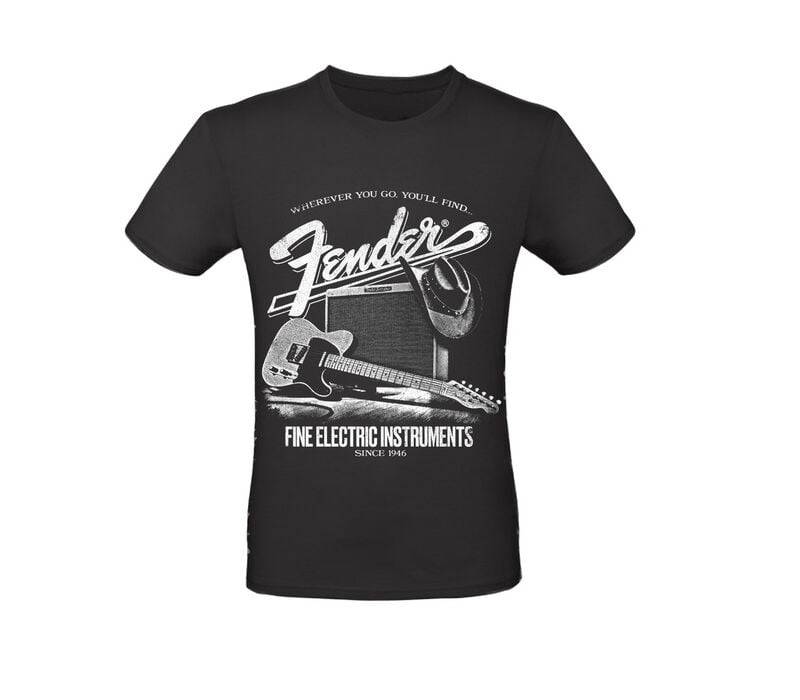Fender Amplifier T-Shirt schwarz in XL von Fender