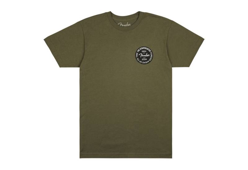 Fender T-Shirt (Textilien, T-Shirts) Stratocaster 70th Anniversary Badge T-Shirt XL - T-Shirt von Fender