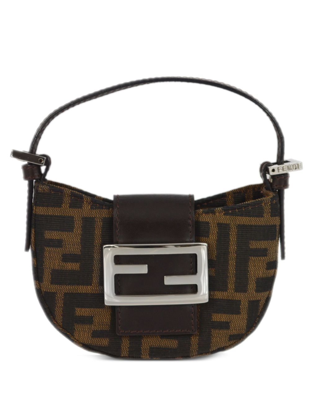 Fendi Pre-Owned 1990-2000 Mini Zucca Tasche - Braun von Fendi Pre-Owned