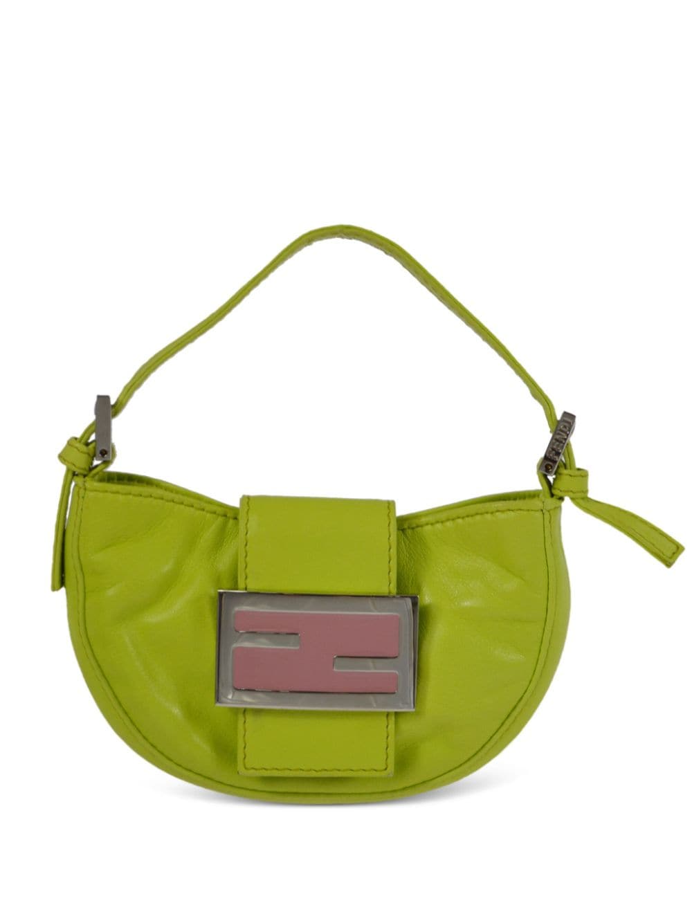 Fendi Pre-Owned 1990-2000 mini Croissant Handtasche - Grün von Fendi Pre-Owned