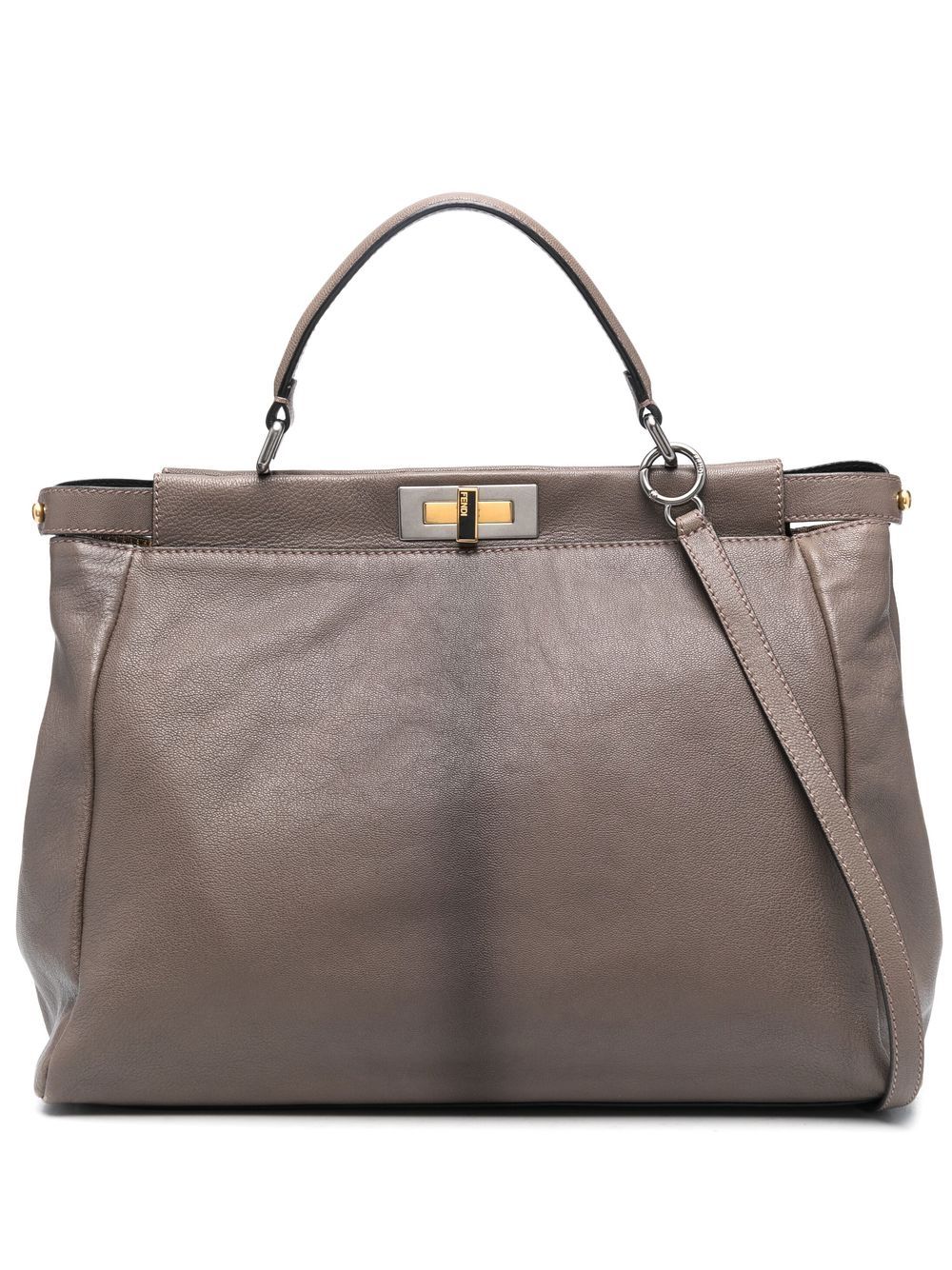 Fendi Pre-Owned 2010s Peekaboo Handtasche - Braun von Fendi Pre-Owned