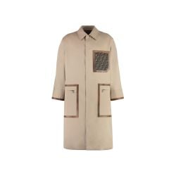 Beiger Fendi Wendbarer Trenchcoat von Fendi