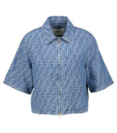 Damen Bluse DENIM SHIRT von Fendi