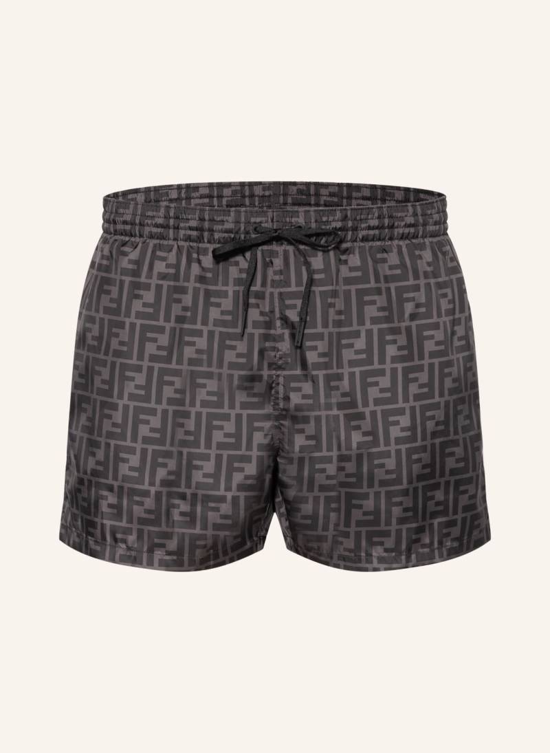 Fendi Badeshorts schwarz von Fendi