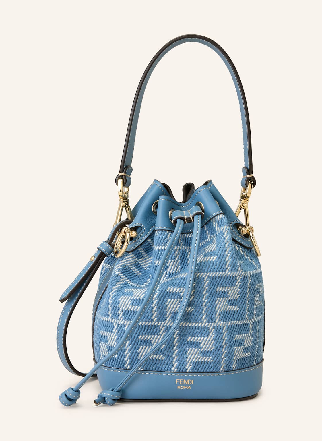 Fendi Beuteltasche Mon Tresor Mini blau von Fendi