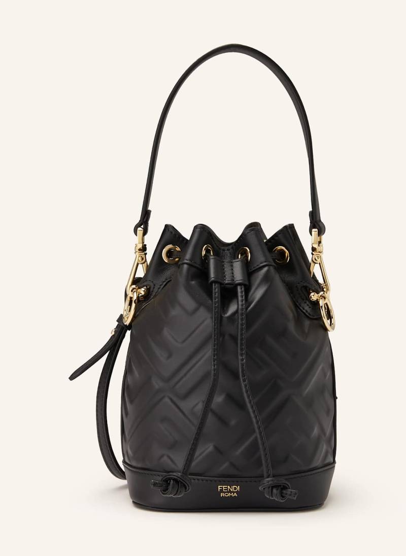 Fendi Beuteltasche Mon Tresor Mini schwarz von Fendi