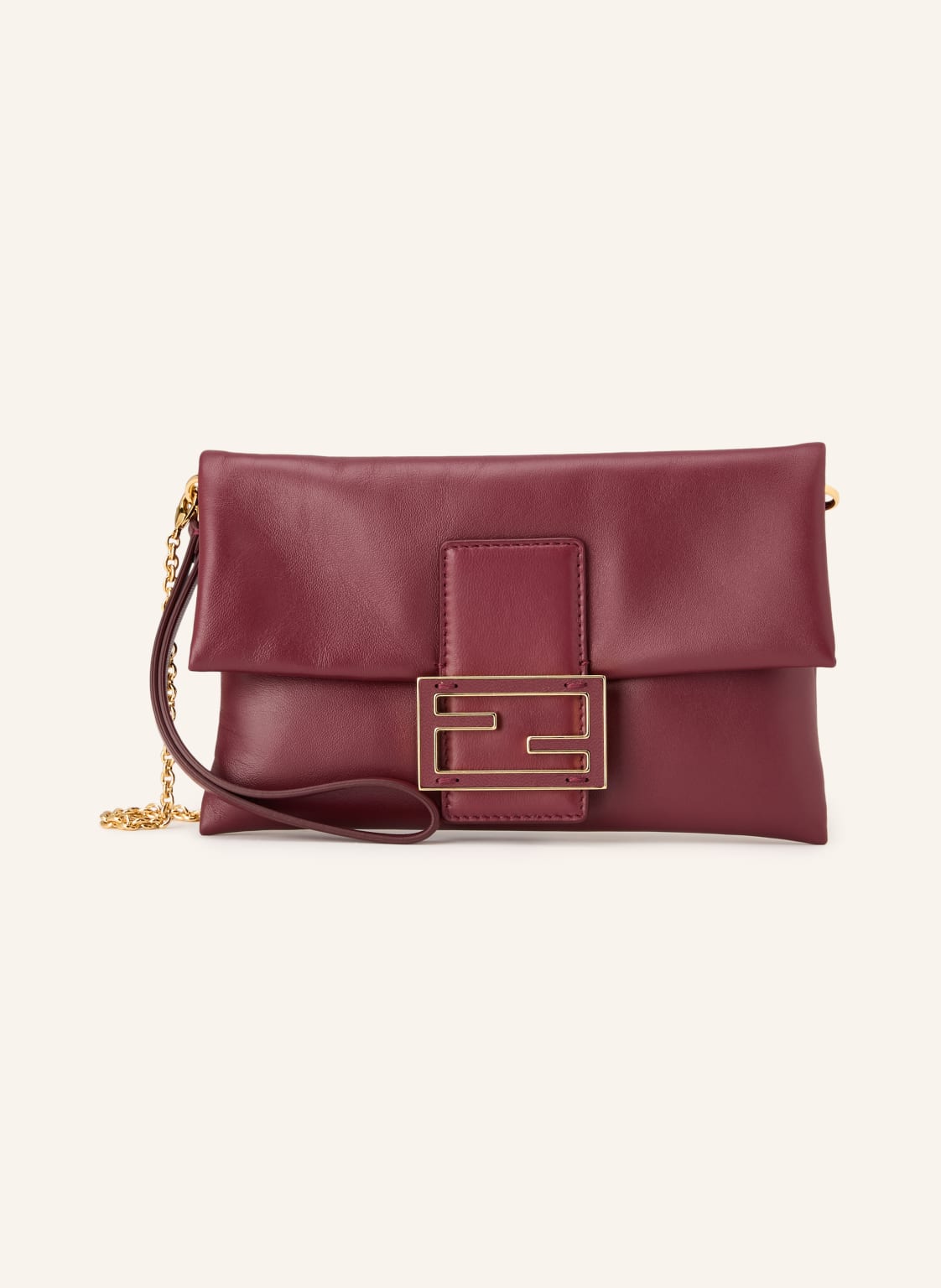 Fendi Clutch Mamma Baguette rot von Fendi