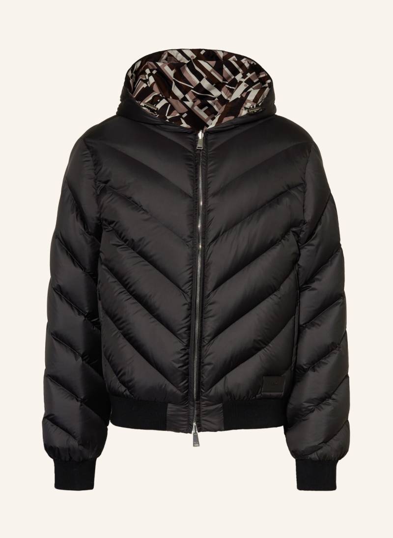 Fendi Daunenjacke Zum Wenden schwarz von Fendi